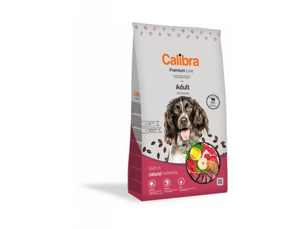 Calibra Premium Line Dog Adult Beef NEW 