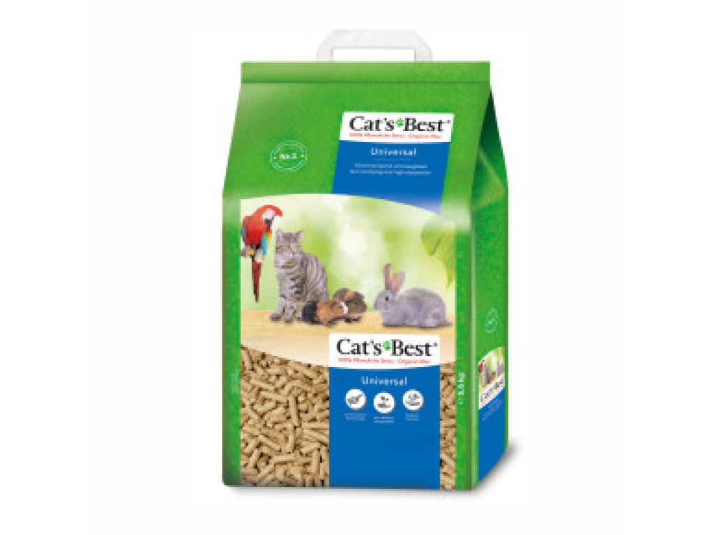 Cat's Best Universal podstielka 22 kg/40 l