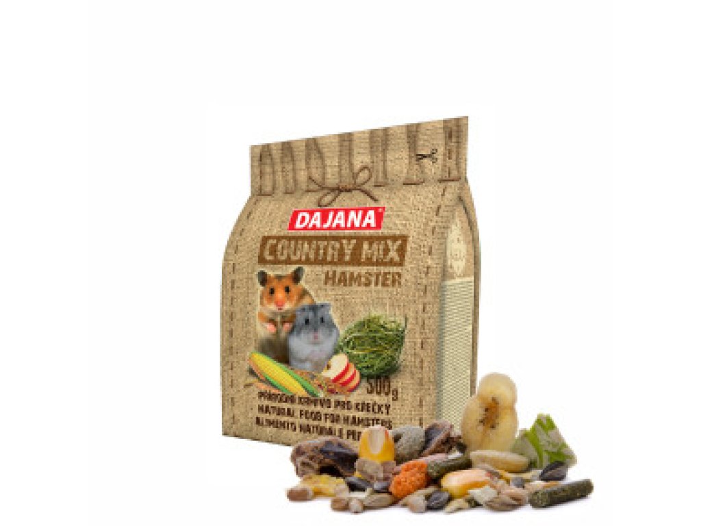 Dajana - COUNTRY MIX, Hamster 500 g, krmivo pre škrečky