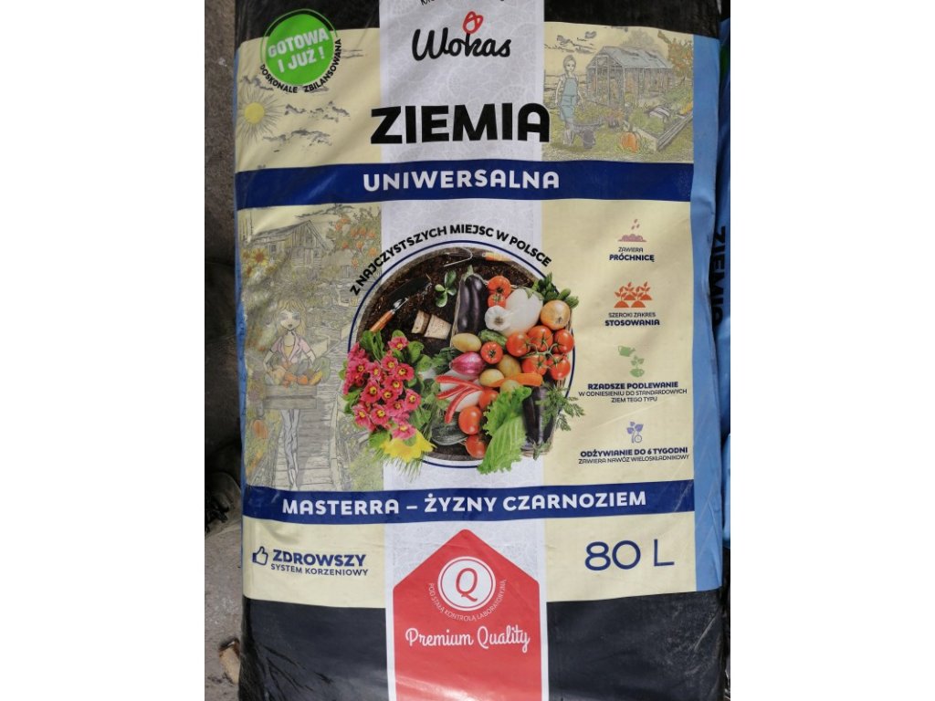 Substrát s NPK hnojivom 80L