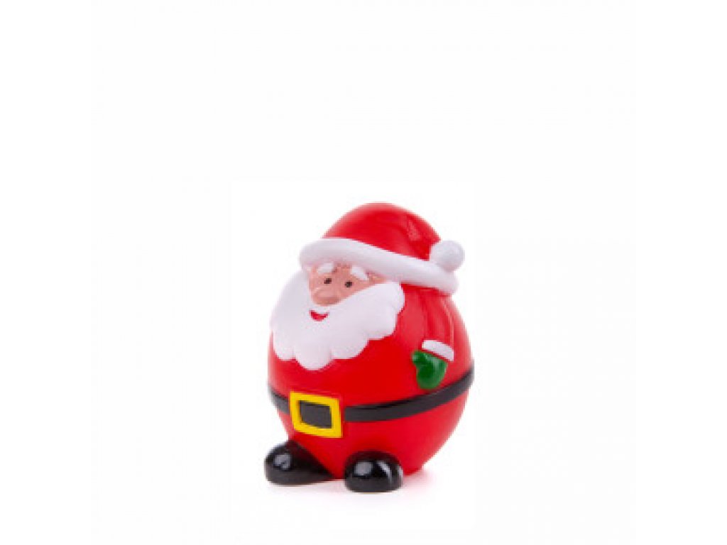 Vinylový Santa X-MASS – 8,5 cm, vinylová (gumová) hračka