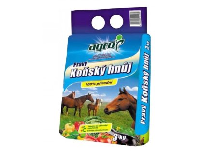 Agro Konský hnoj 3kg/ 240P CS