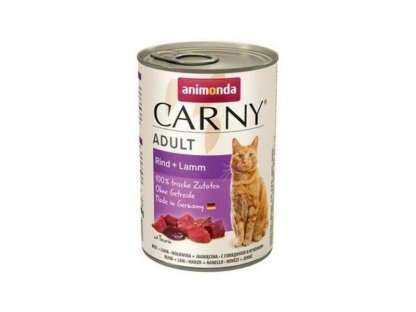 Animonda CARNY® cat Adult hovädzie a jahňa 400g