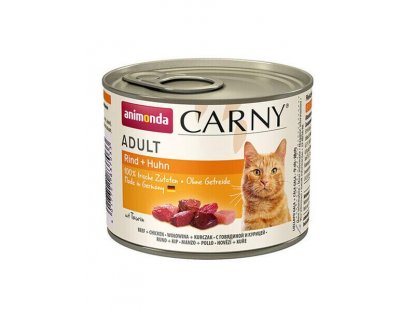 Animonda CARNY® cat Adult hovädzie a kura 200g