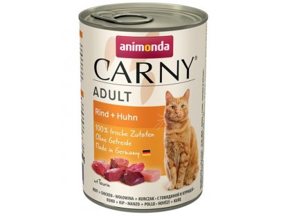 Animonda CARNY® cat Adult hovädzie a kura 400g