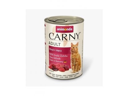 Animonda CARNY® cat Adult hovädzie a srdiečka 400g