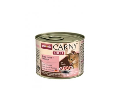 Animonda CARNY® cat Adult hovädzie,morka a krevety 200g