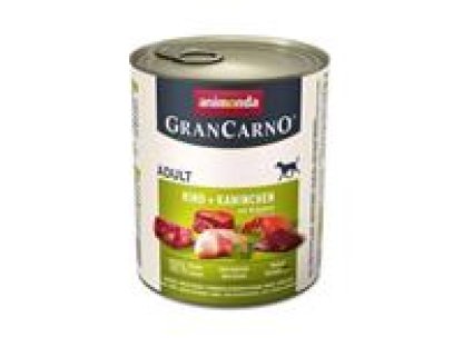 Animonda GRANCARNO® dog adult hovädzie,králik,bylinky