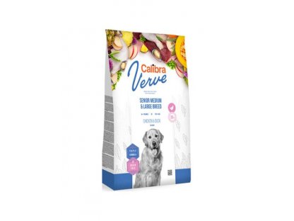 Calibra Dog Verve GF Senior Medium & Large Chicken & Duck