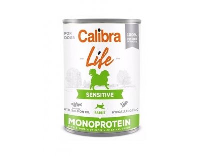 Calibra KONZERVA dog Adult Life sensitive Salmon & Rice