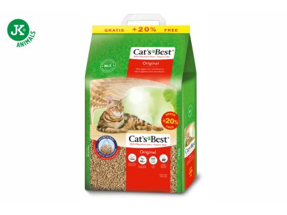 Cat's Best Original podstielka 5,2 kg/10+2 l Gratis
