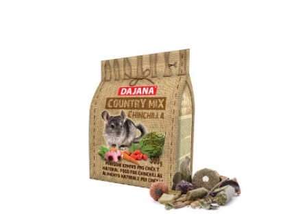 Dajana - COUNTRY MIX, Chinchilla 500 g, krmivo pre činčily