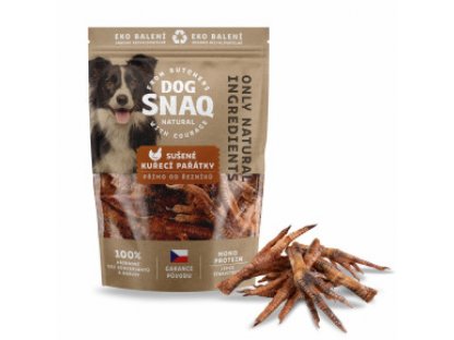 Dog Snaq - sušené kuracie beháky, 100 g