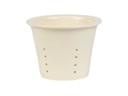 Hrnček porcelánový na čaj, 430ml, RUBY, s porcelánovým sitkom