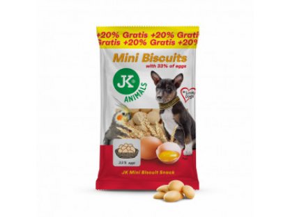 JK mini piškóty s 33 % vajec, 120 g (100 g + 20% GRATIS)