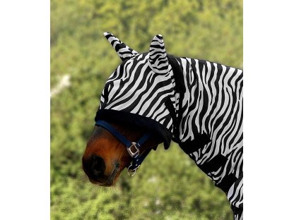 Maska na hlavu koňa ZEBRA 