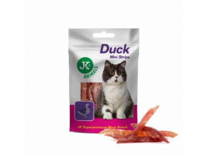 Meat Snack Cat Duck Mini Strips, mäsová maškrta