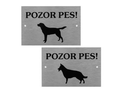 Označenie/ tabuľka "Pozor pes!"