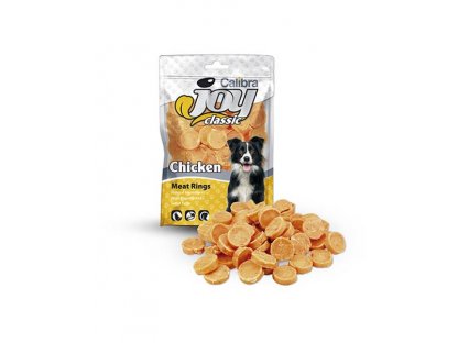 Pamlsok CALIBRA Joy DOG Classic Chicken rings