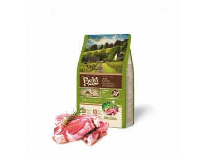 Sam's Field Gluten Free Beef & Veal Adult Medium, superprémiové granule, (Sams Field bez lepku)