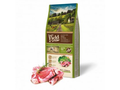 Sam's Field Gluten Free Beef & Veal Adult Medium, superprémiové granule, (Sams Field bez lepku)