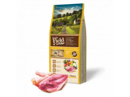 Sam's Field Gluten Free Goose & Turkey Adult Large, superprémiové granule,(Sams Field bez lepku)