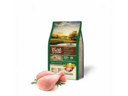 Sam's Field Low Grain Junior Large Chicken & Potato, superprémiové granule, (Sams Field bez pšenice)