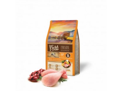 Sams Field Grain Free Chicken, superprémiové granule,  (Sam's Field bez obilnín)