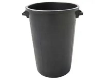 Sud bez veka, plastový, objem 50l, čierny