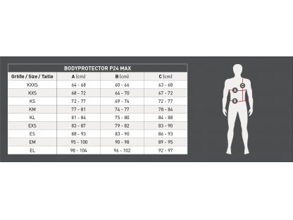 SWING P24 Max Body Protector, Detský, Dospelý