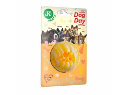 TPR lopta k medzinárodnému dňu psov, 7,5 cm (International Dog Day)