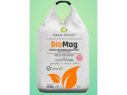 Vápno granulované BioMag CaO+Mg 48%, hnojivo, big bag 600kg