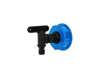 Ventil plast s redukciou IBC sada GW S60x6 /GZ , 2"x 3/4", plastový závit