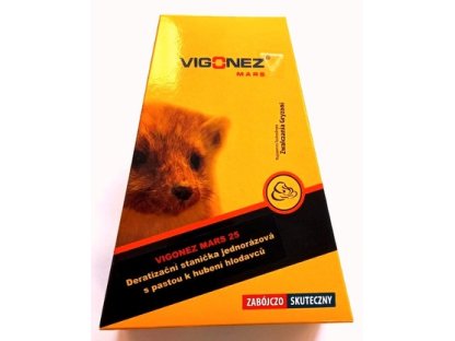 Vigonez deratizačná stanica, pasta na hubenie
