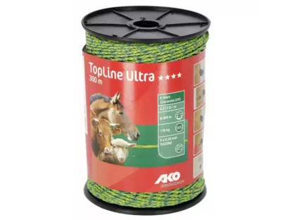 Vodivé lanko TopLine Ultra 6x0,30 mm neonžlté/modré