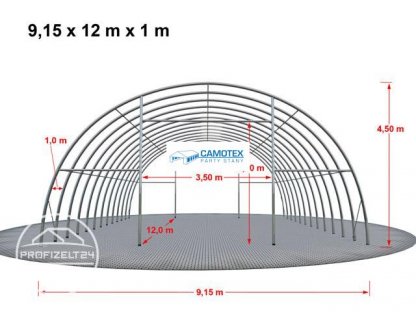 Highlander 9,15m x 12m x 4,5m - PVC 720 g/m²