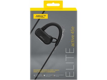 Jabra Elite 45e Active, černá