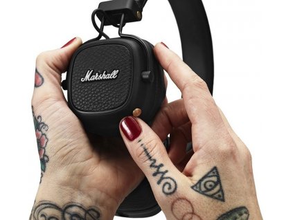 Marshall Major III Bluetooth, černá