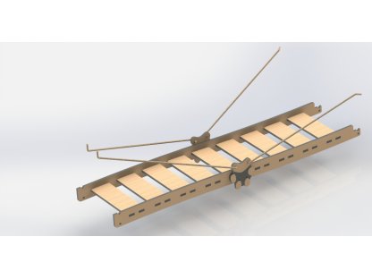 Žebřík pro kočky 100 cm
