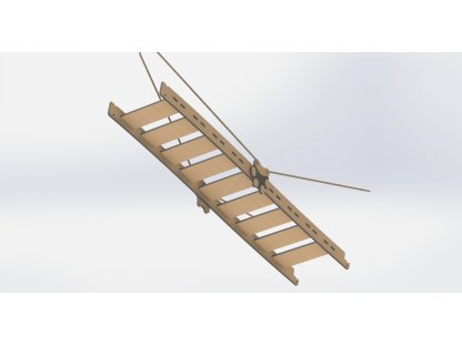 Žebřík pro kočky 100 cm 2
