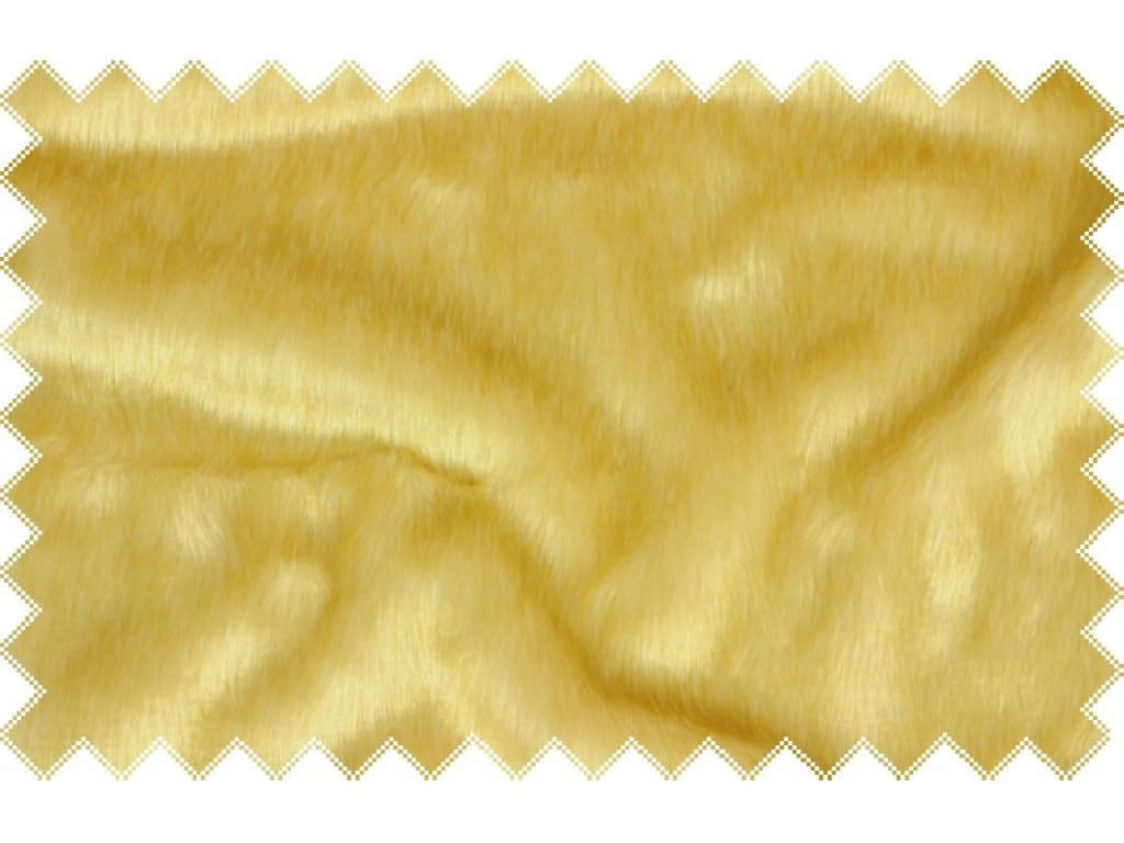Béžová kožešina, š.170 cm