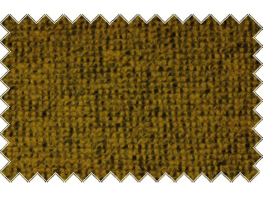 Hořčicově žlutá silná svetrovina, š.160cm
