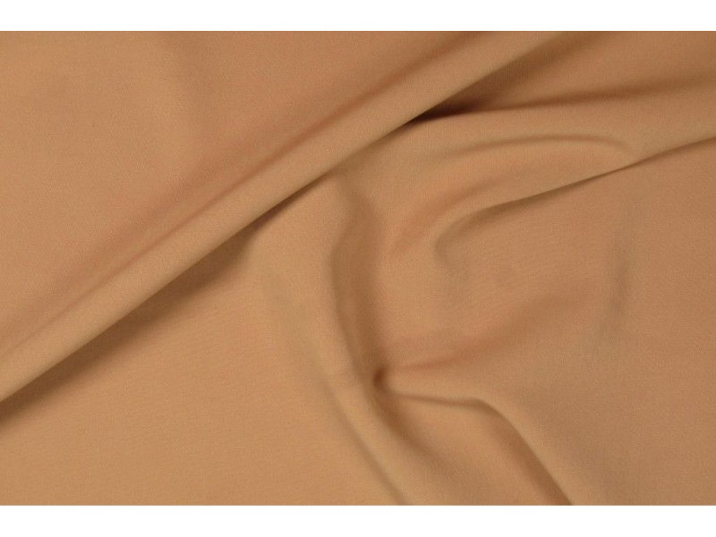 Růžová elastická kalhotovka, š.150 cm