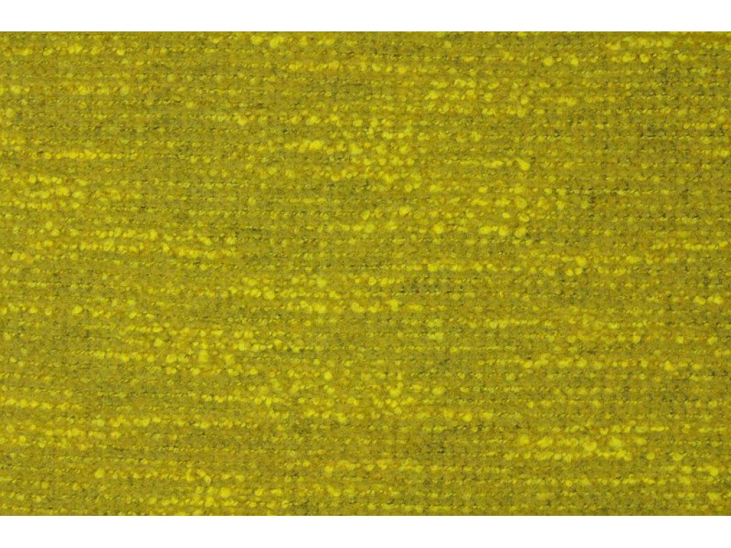 Žlutá vlněná buklé látka,š.150 cm
