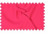 Jasně růžová vlněná elastická kabátovka, š.110 cm