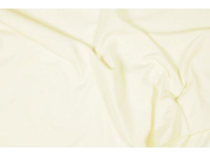 Bílý tričkový elastický úplet š.155 cm