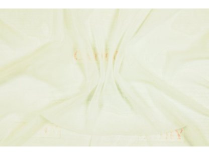 Čistě bílá úpletová elastická podšívka, š.160 cm
