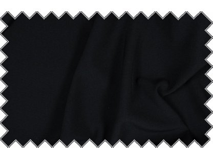Tmavě modrá kalhotovka, oblekovka s elastanem, š.140 cm