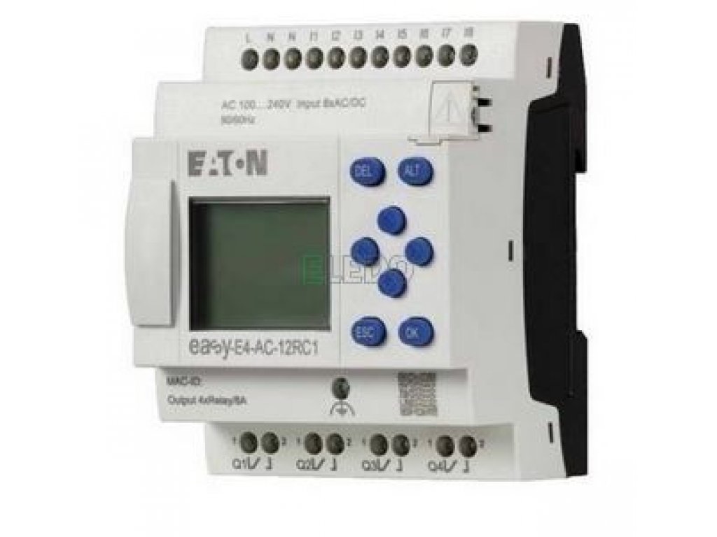 Eaton 197215 EASY-E4-AC-12RC1 PLC řídicí modul, PLC řídící modul
