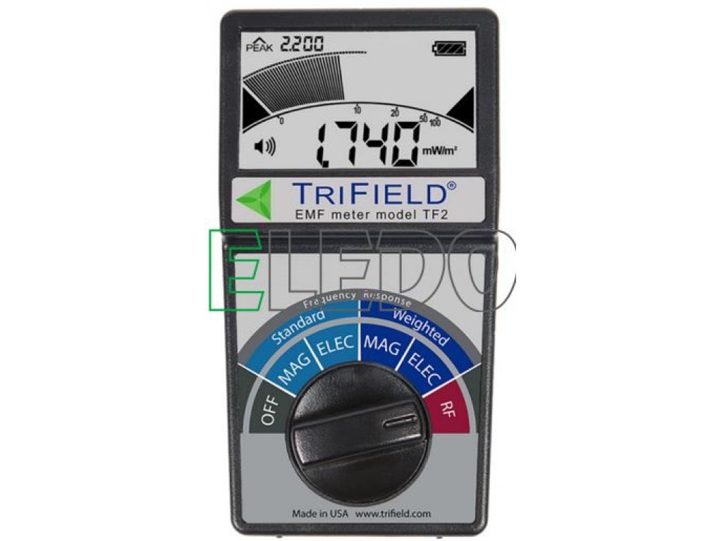 TRIFIELD TF2 (český návod) měřič elektrosmogu, gaussmeter, ochrana před elektrosmogem